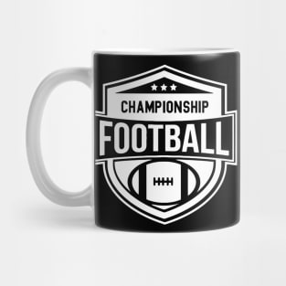 Championship Football Mug